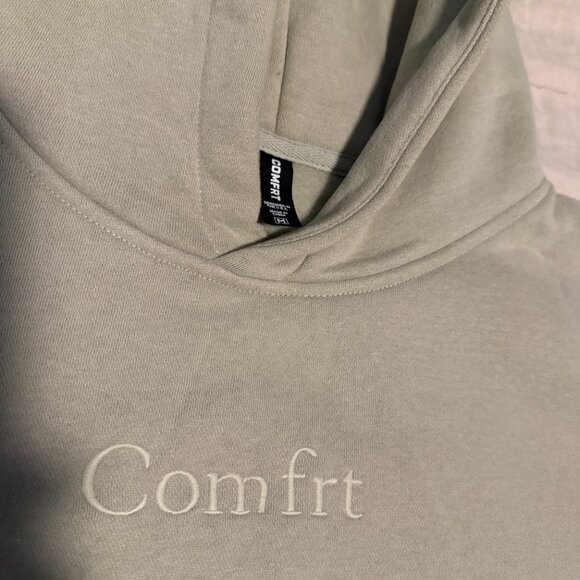 LIKE NEW Comfrt Signature Fit Hoodie - Green Tea - M - Picture 3 of 4